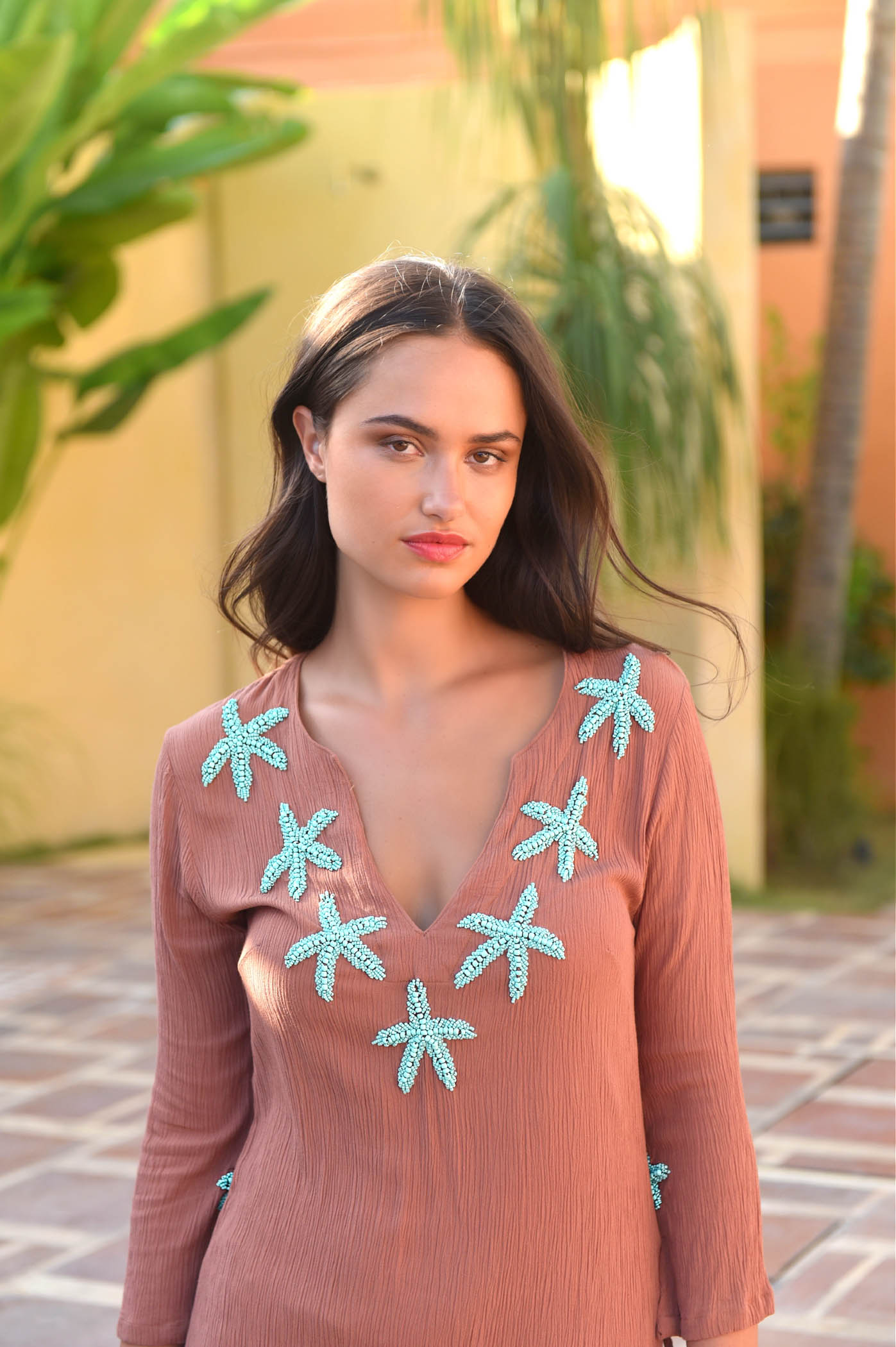 15. W25107br_az Tunic Starfish Brown Azure 2 15. W25107br_az Tunic Starfish Brown Azure 2